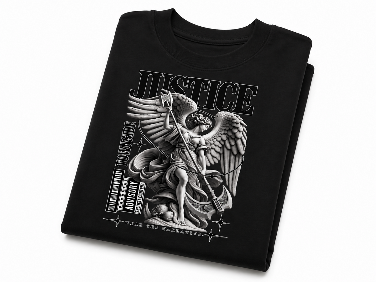 STREETWEAR COLLECTION — JUSTICE OVERSIZED TEE