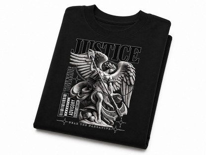 STREETWEAR COLLECTION — JUSTICE OVERSIZED TEE