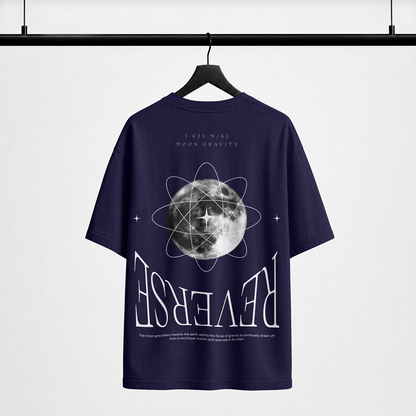 Reverse Moon Gravity Oversized Tee