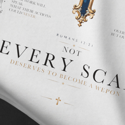 Not Every Scar Oversized Tee
