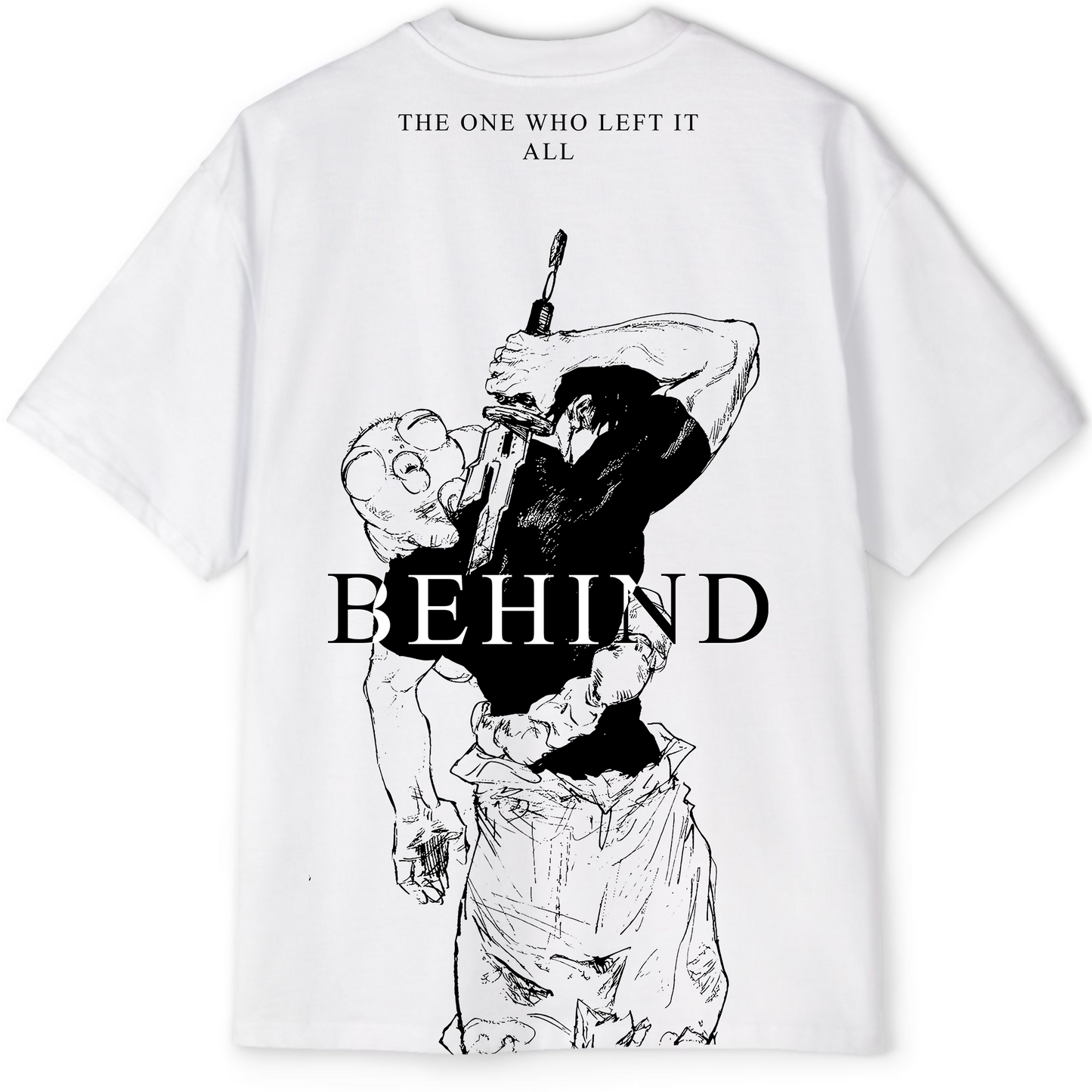 The One Who Left It All Behind – Jujutsu Kaisen Oversized Tee