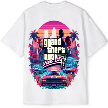 Grand Theft Auto Back Printed