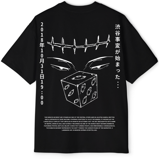 The Shibuya Arc – Jujutsu Kaisen Oversized Tee
