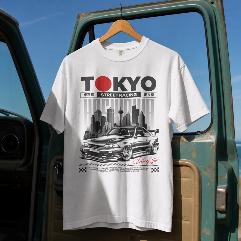 Hashiriya Street Racing Oversized Tee