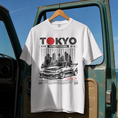 Hashiriya Street Racing Oversized Tee