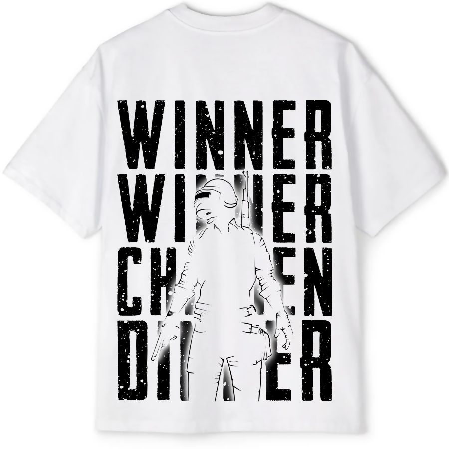 PubG Back Printed