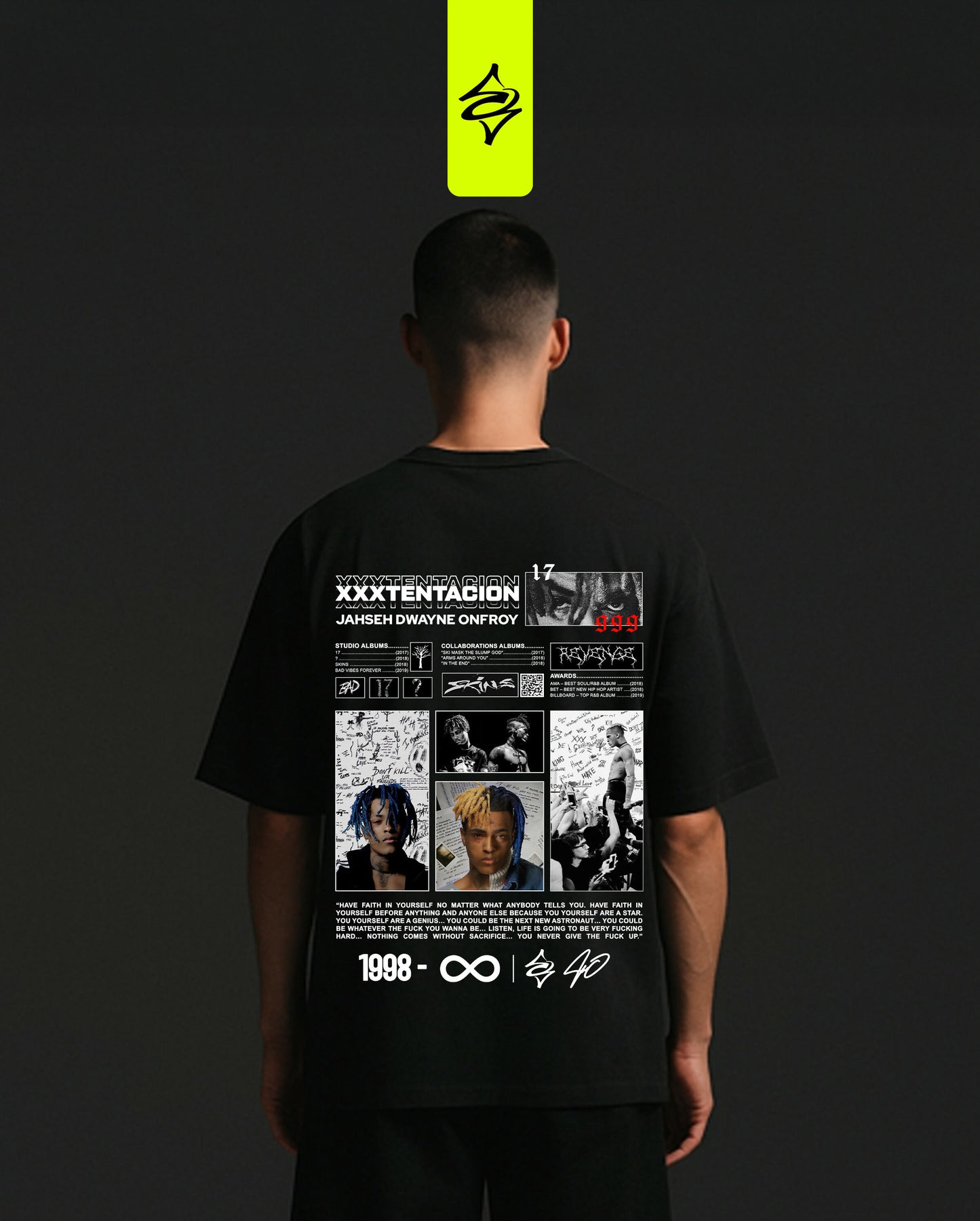 "XXXTENTACTION" - Oversized T-Shirt
